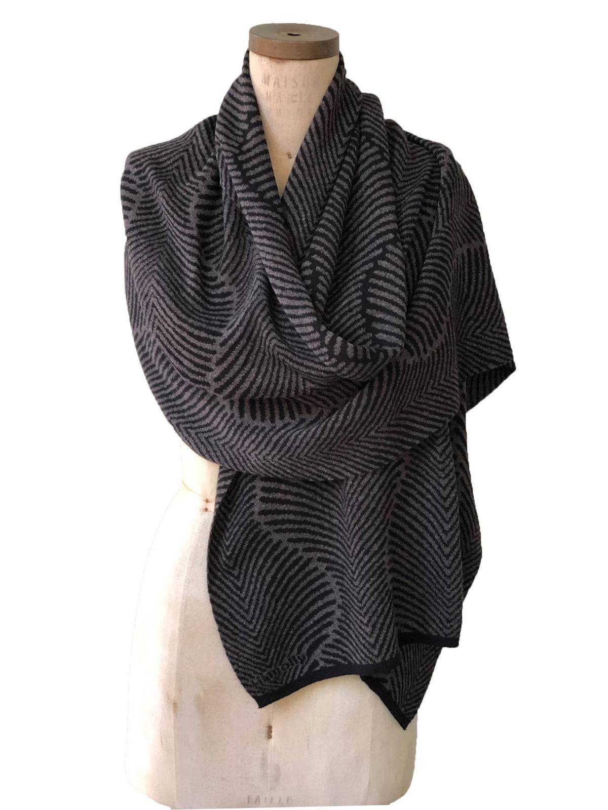 Forest Fern Wrap: Lavender + Pebble