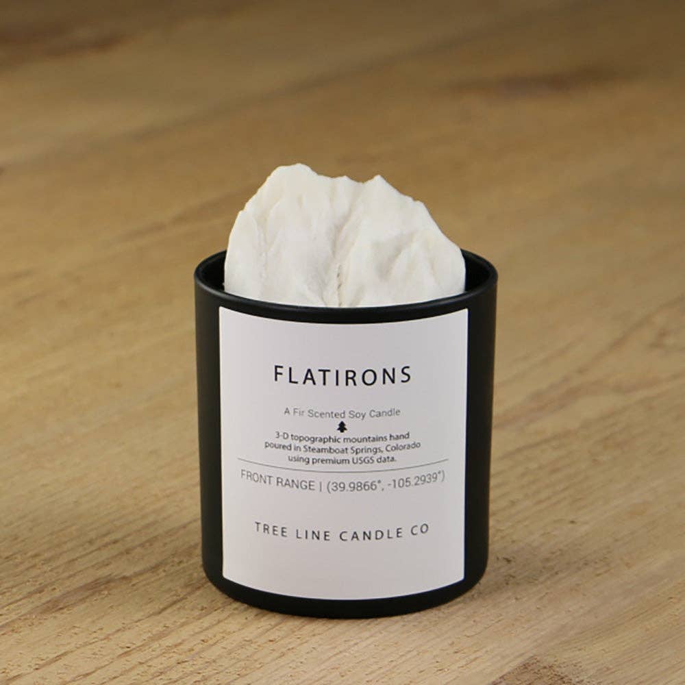 Flatirons Candle | Colorado Gift | Boulder Souvenir: Fir