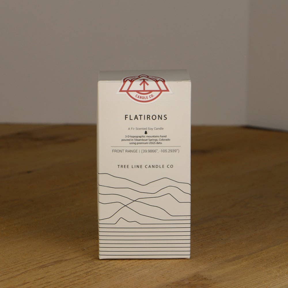 Flatirons Candle | Colorado Gift | Boulder Souvenir: Fir