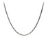 Fine Curb Chain - Oxidized Sterling Silver 26" - KMJ Pyrrha Jewelry - Necklace