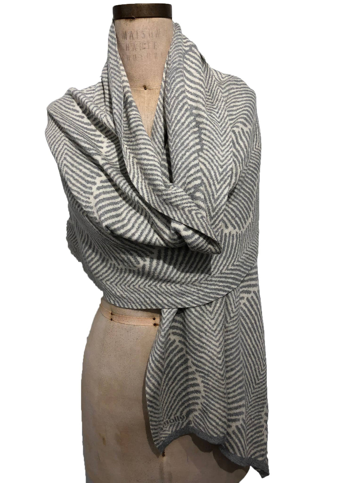 Forest Fern Wrap: Lavender + Pebble