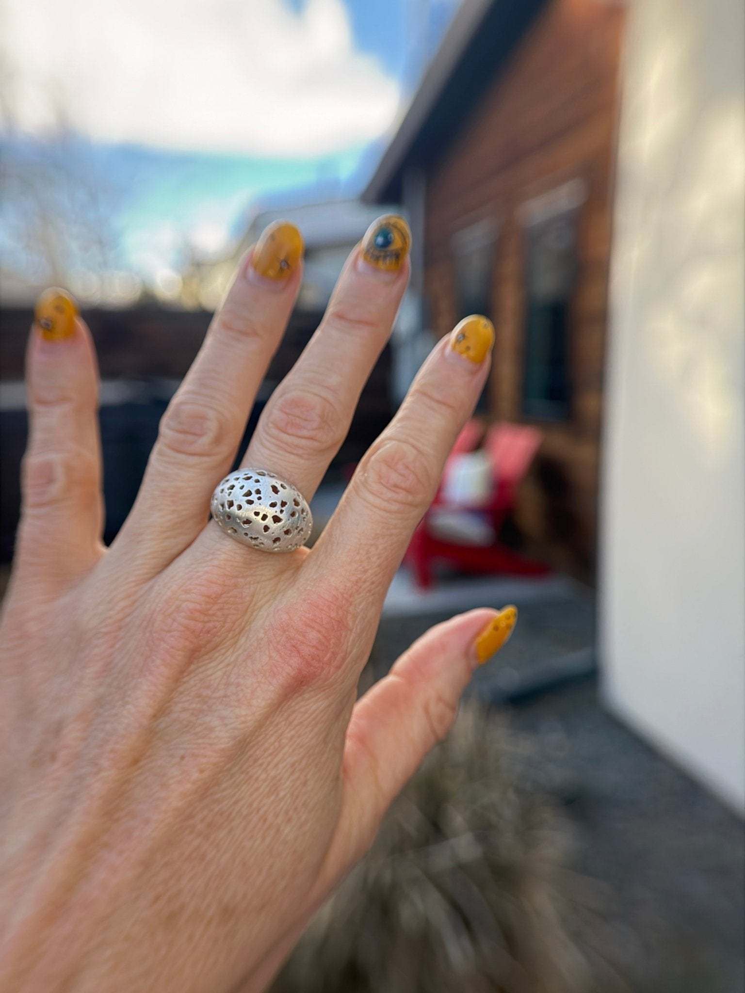 Shadow Dome Ring - Silver - KMJ Made By Branch Jewelry - Rings
