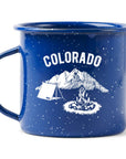Colorado Campsite Enamel Mug