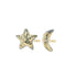 Dusted Celestial Studs - 22k/18k Gold, Oxidized Silver - KMJ Kate Maller Jewelry Jewelry - Earrings