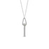 Pax Diamond Necklace - Sterling Silver + White Diamond - KMJ Cindy Liebel Jewelry - Necklaces