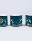 Mountain Views Enamel Camp Mug