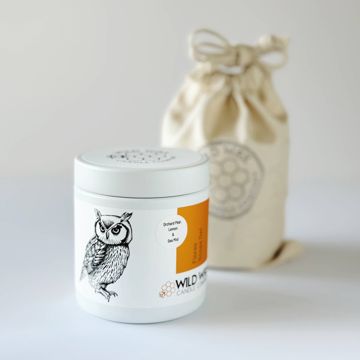 Flores Scops Owl | 9.0 oz. Candle
