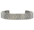 Silver Aspen Squared Cuff - Oxidized Silver + Reclaimed VS Diamonds - KMJ Kate Maller Jewelry Jewelry - Bracelets