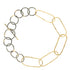 Breezy Chain Link Bracelet - 18k Gold + Oxidized Argentium Silver - KMJ Kate Maller Jewelry Jewelry - Bracelets