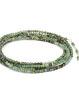 Sakota Emerald Wrap Bracelet - Necklace - 14k Yellow Gold / Confetti / 34"