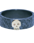 Skull Band - 18k Gold + Sterling Silver