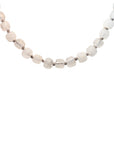 OOAK Moonstone Cubes/Knotted Necklace - 14k Gold-Fill