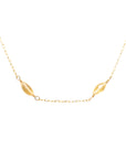 OOAK Citrine Satellite Necklace - 14k Gold-Fill