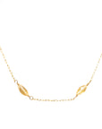OOAK Citrine Satellite Necklace - 14k Gold-Fill