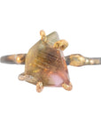 Bi-Color Tourmaline Ring - 18ky Gold, 14k Yellow, Rose + White Gold - KMJ Variance Objects Jewelry - Rings