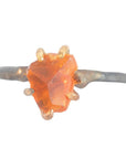 Mexican Fire Opal Ring - 18ky Gold, 14k Yellow, Rose + White Gold - KMJ Variance Objects Jewelry - Rings