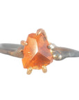 Mexican Fire Opal Ring - 18ky Gold, 14k Yellow, Rose + White Gold - KMJ Variance Objects Jewelry - Rings