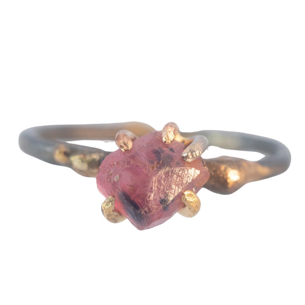 Ruby Ring - 18ky Gold, 14k Yellow, Rose + White Gold - KMJ Variance Objects Jewelry - Rings