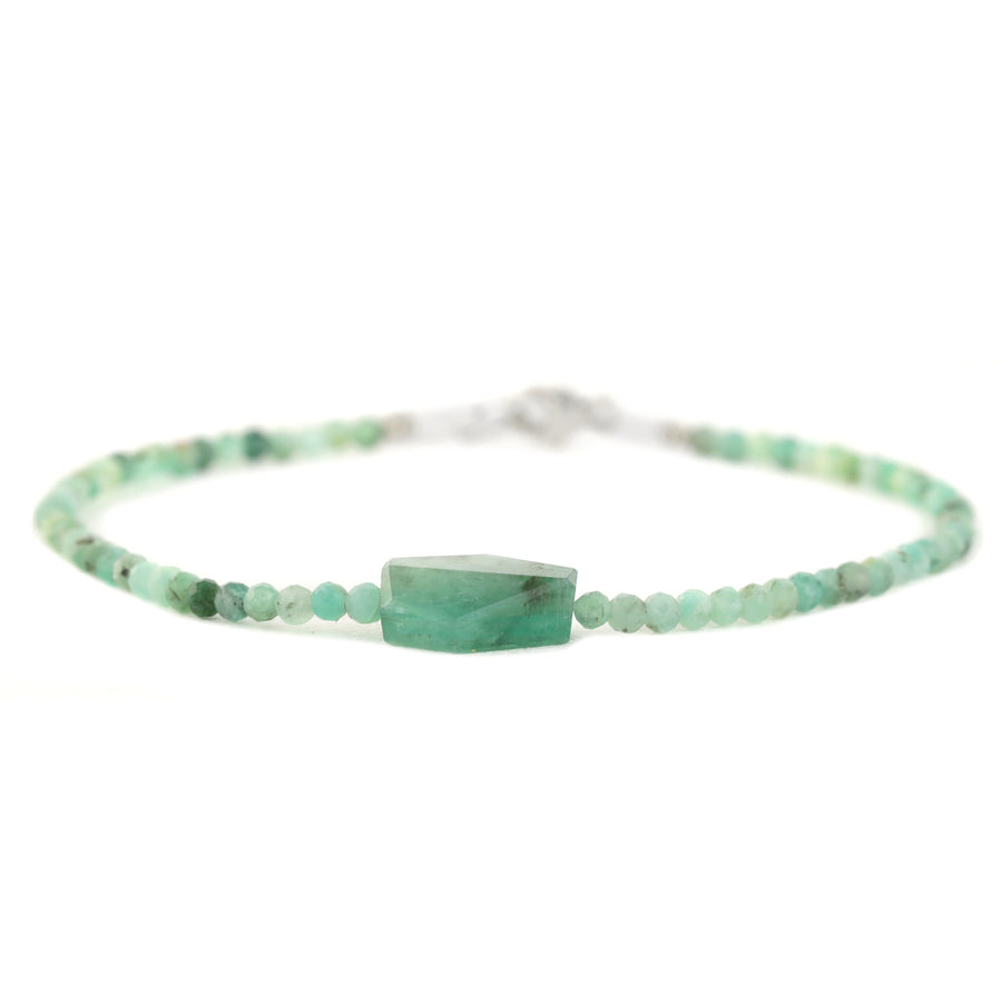 Emerald + Emerald Bracelet