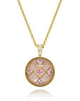 Cosmic Compass Sunset Necklace