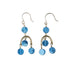 Crocus Earrings - Brass + Kyanite - KMJ Emilie Shapiro Jewelry - Earrings