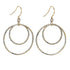 Double Dusted Orbit Earrings - 22k/14k Gold + Oxidized Silver - KMJ Kate Maller Jewelry Jewelry - Earrings