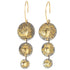 Blossom Earring Drops - 22k Gold Dust, 18k Gold + Oxidized Silver - KMJ Kate Maller Jewelry Jewelry - Earrings