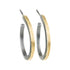 Black and Gold Mini Hoops - KMJ Kate Maller Jewelry Jewelry - Earrings
