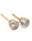 Petite Diamond Studs - KMJ Kate Maller Jewelry Jewelry - Earrings