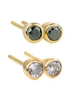 Petite Diamond Studs - KMJ Kate Maller Jewelry Jewelry - Earrings
