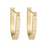 Traveler Huggie Hoops - 18k Gold, Oxidized Silver + Reclaimed Diamonds - KMJ Kate Maller Jewelry Jewelry - Earrings