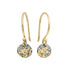 Tricia Earrings - 22k/18k Gold Fused, Oxidized Silver, Reclaimed Diamonds - KMJ Kate Maller Jewelry Jewelry - Earrings