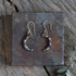 Eclipse Earrings - 14K Gold-Fill, Brass + Blue Sapphire - KMJ Emilie Shapiro Jewelry - Earrings