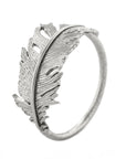 Wrapped Feather Ring - Sterling Silver