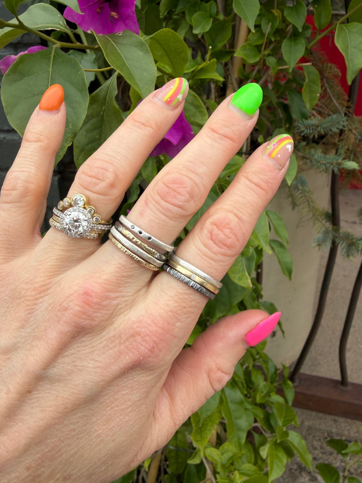 Emily Stacker - Gold - KMJ Kate Maller Jewelry Jewelry - Rings