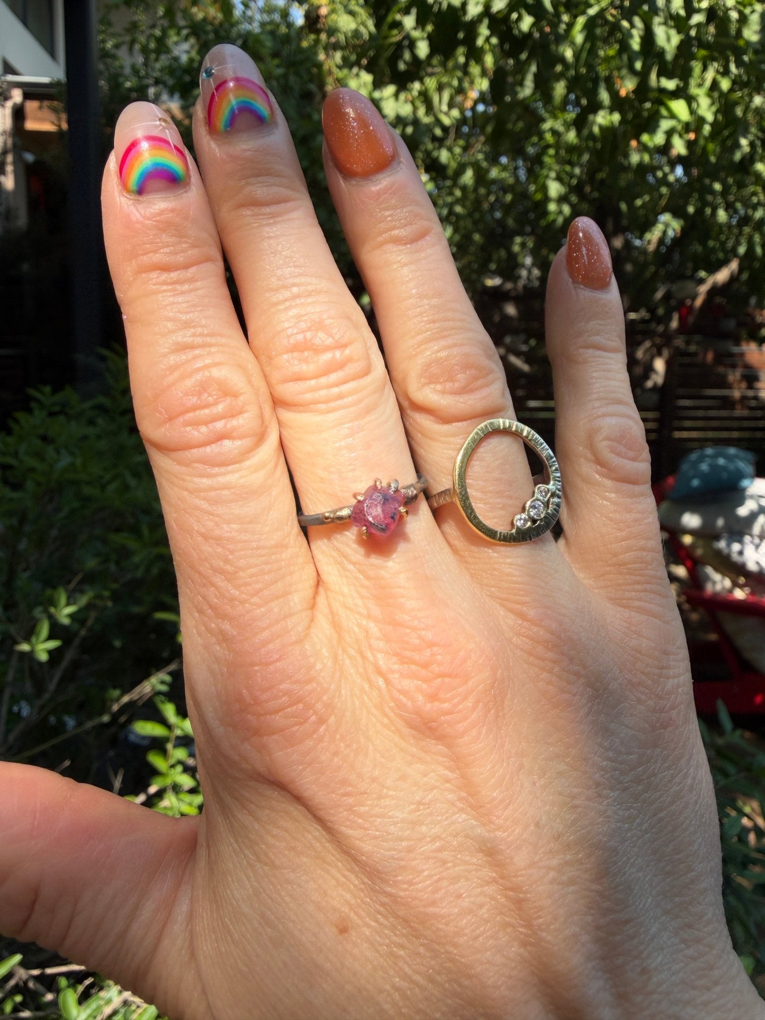 Ruby Ring - 18ky Gold, 14k Yellow, Rose + White Gold - KMJ Variance Objects Jewelry - Rings