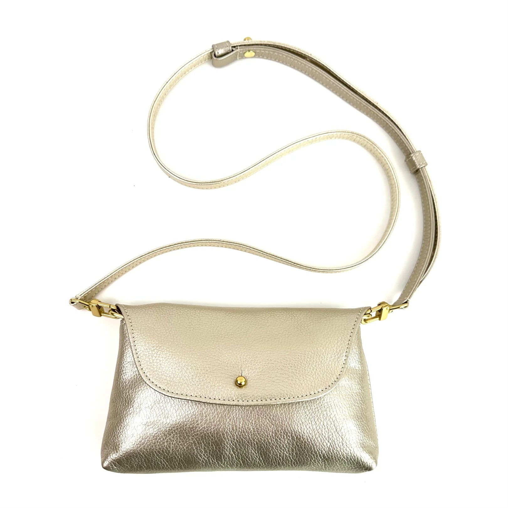 Kaanapali Crossbody - Metallic, Champagne