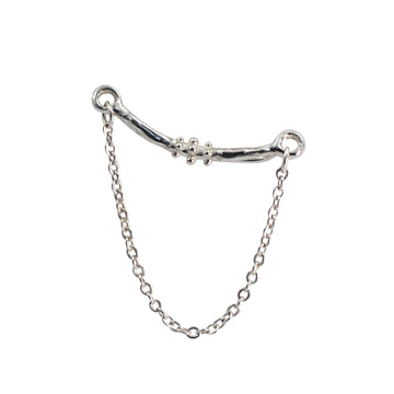 Osso Ear Climber - Sterling Silver