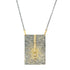 Aspen Statement Pendant - 22k/18k Gold, Oxidized Silver + VS Diamonds - KMJ Kate Maller Jewelry Jewelry - Necklaces