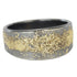 KMJ Staple Short Cigar Band - 22k Gold, Oxidized Silver - KMJ Kate Maller Jewelry Jewelry - Rings