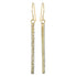 Terra Bar Stick Earrings - 22k/18k Gold, Oxidized Silver - KMJ Kate Maller Jewelry Jewelry - Earrings