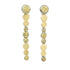 Dusted Tiny Dot Drop Earrings - 22k/18k Gold, Oxidized Silver - KMJ Kate Maller Jewelry Jewelry - Earrings