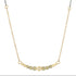 Tiny Gold Dot Necklace - 22k/18k/14k Gold, Oxidized Silver + VS Diamond - KMJ Kate Maller Jewelry Jewelry - Necklaces