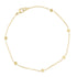 Golden Tiny Dot Station Bracelet - 18k Gold - KMJ Kate Maller Jewelry Jewelry - Bracelets