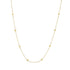 Gold Tiny Dot Station Necklace - 18k Gold - KMJ Kate Maller Jewelry Jewelry - Necklaces