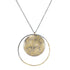 Large Sun Centric Necklace - 22k/18k/14k Gold + Oxidized Silver - KMJ Kate Maller Jewelry Jewelry - Necklaces