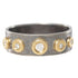 Sunnyside Diamond Band - 18k Gold + Oxidized Silver - KMJ Kate Maller Jewelry Jewelry - Rings