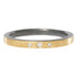 Black + Gold Stacker Ring with White Diamonds - 18k Gold + Oxidized Silver - KMJ Kate Maller Jewelry Jewelry - Rings