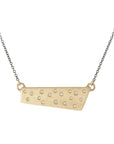 Scattered Diamond Necklace - Gold + Diamonds - KMJ Kate Maller Jewelry Jewelry - Necklaces