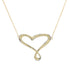 Dusted Love Necklace - 22ky Gold, 18ky Gold + Oxidized Silver - KMJ Kate Maller Jewelry Jewelry - Necklaces